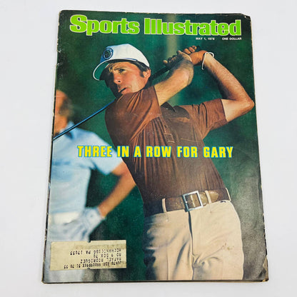 Sports Illustrated May 1, 1978 Three In A Row For Gary Player Golf BA1