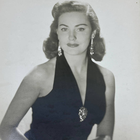 Vintage Photograph Portrait Actress Joan Bennett 8x10 AC3