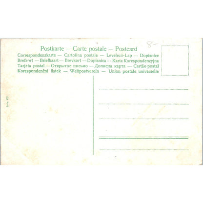 Victorian Tennis Match Original Postcard TK1-23-4