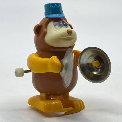 TOMY Vintage NOT SO GRAND BAND Wind Up Toy Monkey With Cymbals WORKS SE2