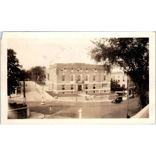 Y.M.C.A. Building Athol MA c1920 RPPC Original Postcard TK1-P1