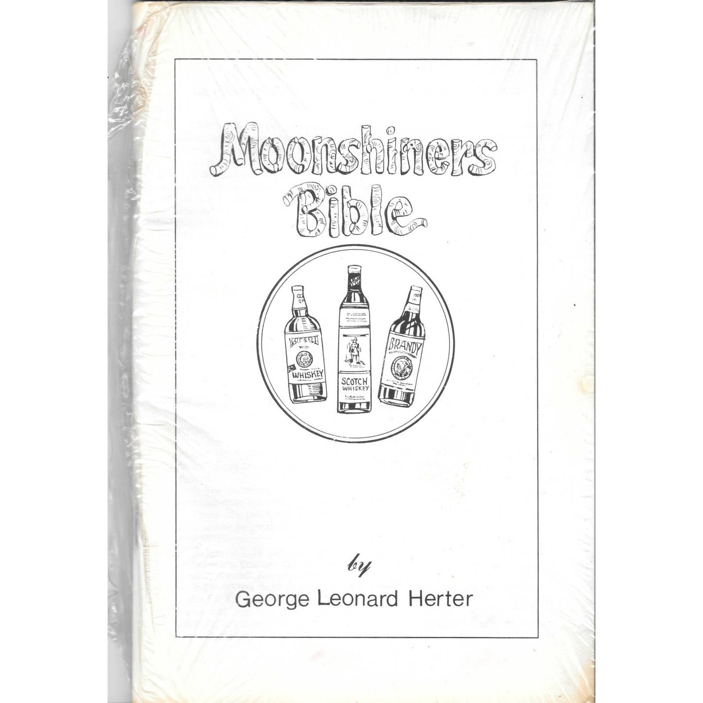Moonshiners Bible by George Leonard Herter New SEALED TJ7
