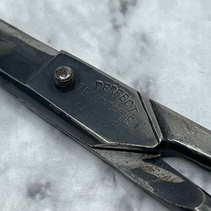 Temperite Vintage Scissors Temperite  5 Perfect Temper Barber Shears SE9