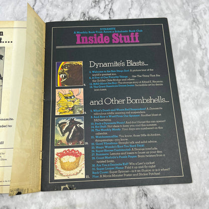 Dynamite Magazine Welcome To The San Diego Zoo August 1976 #26 TJ4