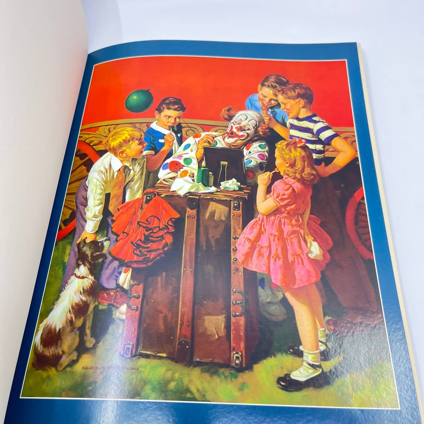 Collectors Press Vintage Prints Book Childhood Art Hintermeister Adams 11x14 FL3