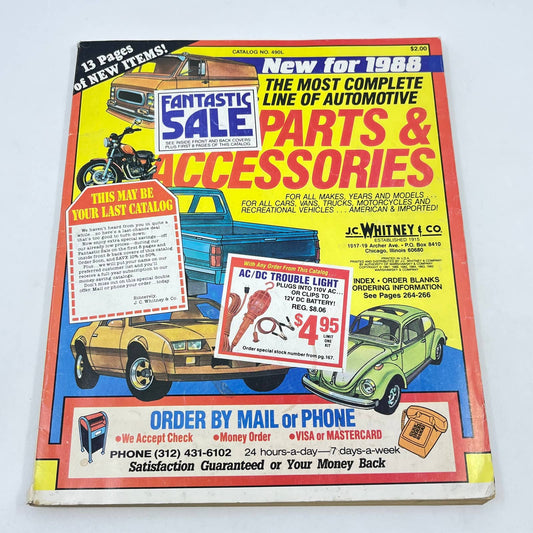 1988 JC Whitney Automotive Parts & Accessories Catalog TF9