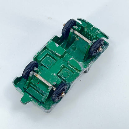 1960s Vintage TOOTSIE TOY JEEP Diecast Collectible Car GREEN SD1