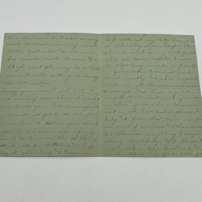 1905 Handwritten Letter from Harriet Morgan Hanover PA AA6