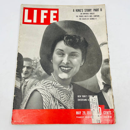 LIFE MAGAZINE - May 29 1950 - EDWARD DUKE OF WINDSOR / Wallis Simpson TD5