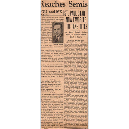 1935 Minneapolis Newspaper Ad Grand Central Food Market Hennepin Ave Sale FL5-3