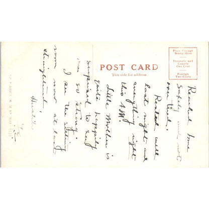 Wayne Field Normal School West Chester PA Original Postcard P1-13