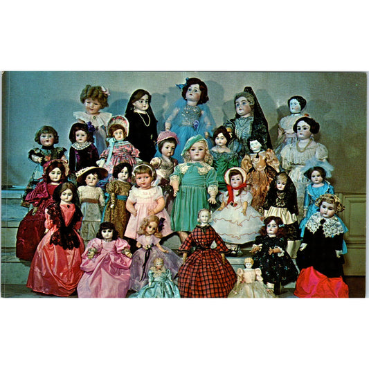 Rare Dolls at Lightner Exposition St. Augustine FL Original Postcard PB8
