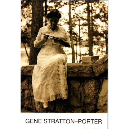 Gene Stratton-Porter Preparing a Butterfly Original Postcard TK1-P19