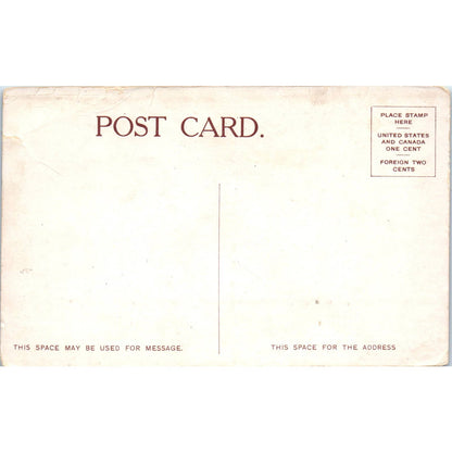 Denver Colorado Golden Silver Motto Verse Capitol c1910 Original Postcard TK1-28