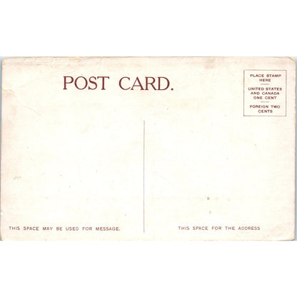 Denver Colorado Golden Silver Motto Verse Capitol c1910 Original Postcard P2-2