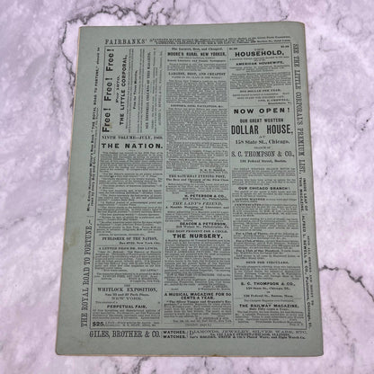 1869 Oct - The Little Corporal Original Magazine For Boys And Girls TB5