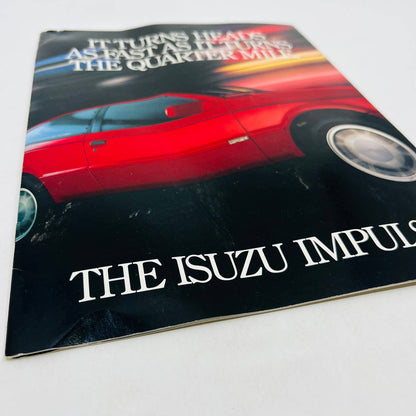 1988 Isuzu Impulse Car Brochure Catalog Press Book BA1