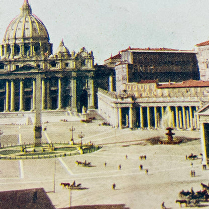c1900 Lot of 5 ITALY Stereoview Cards Rome Milan Venice TA7-5