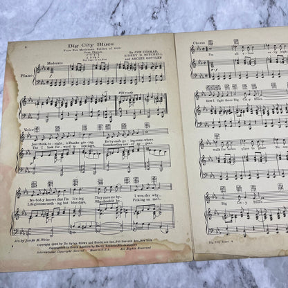 That's You Baby from Fox Movietone Follies 1929 Sheet Music V38