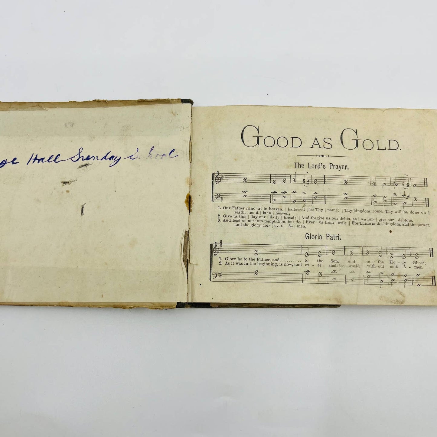 1880 GOOD AS GOLD Sunday School Hymnal Biglow & Main Randolph St. Chicago TD7