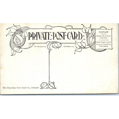 Goat River Canyon Elko BC Canadian Pacific Railway c1910 - Postcard TJ9-P1