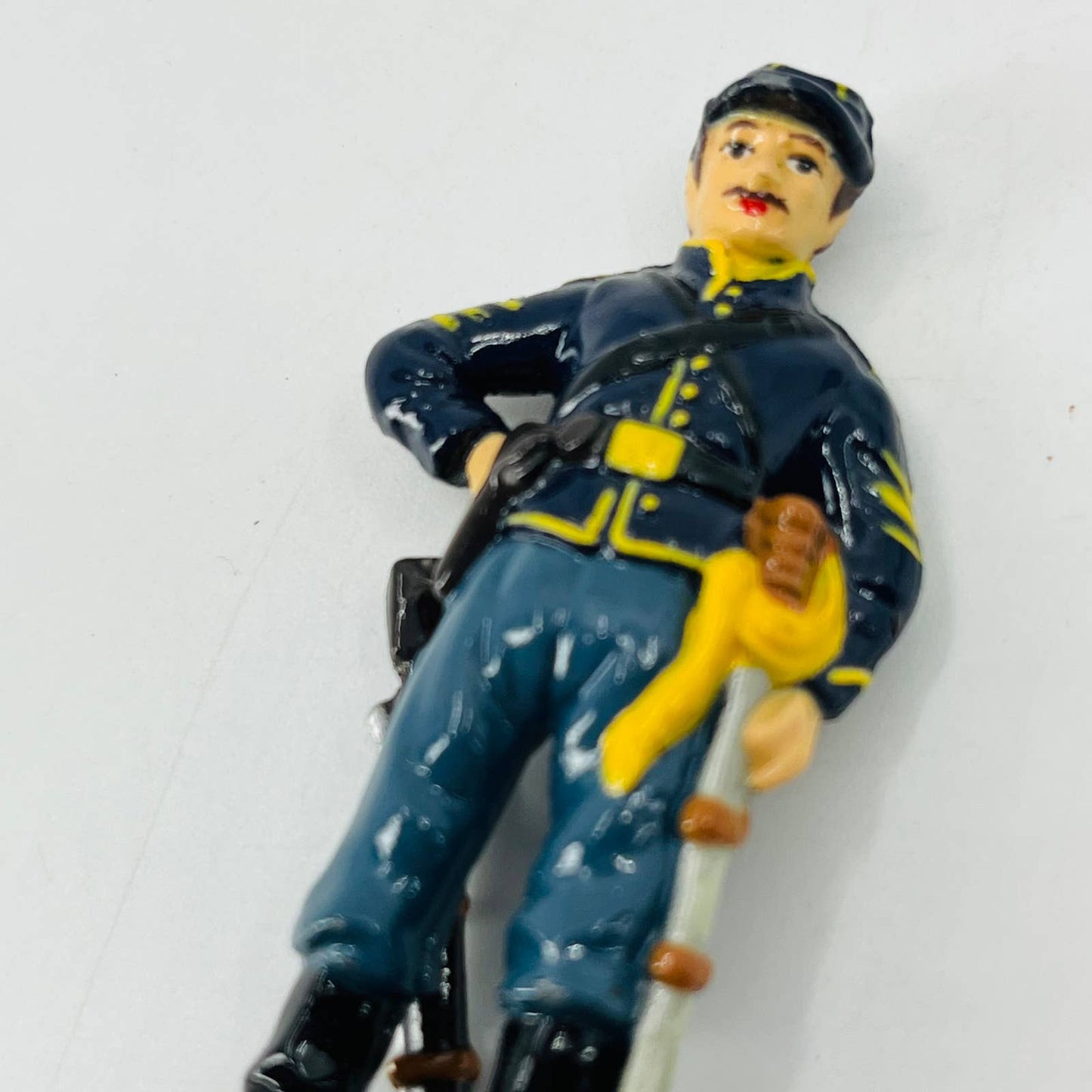 Vintage Civil War USA Calvary Union Toy Metal Soldier SB5