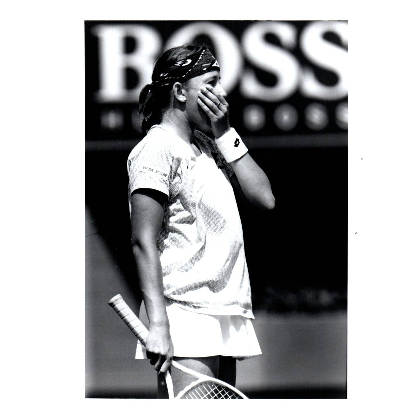 1994 Original Press Photo Women's Tennis Natalie Zvereva Lipton 8x10" AD2