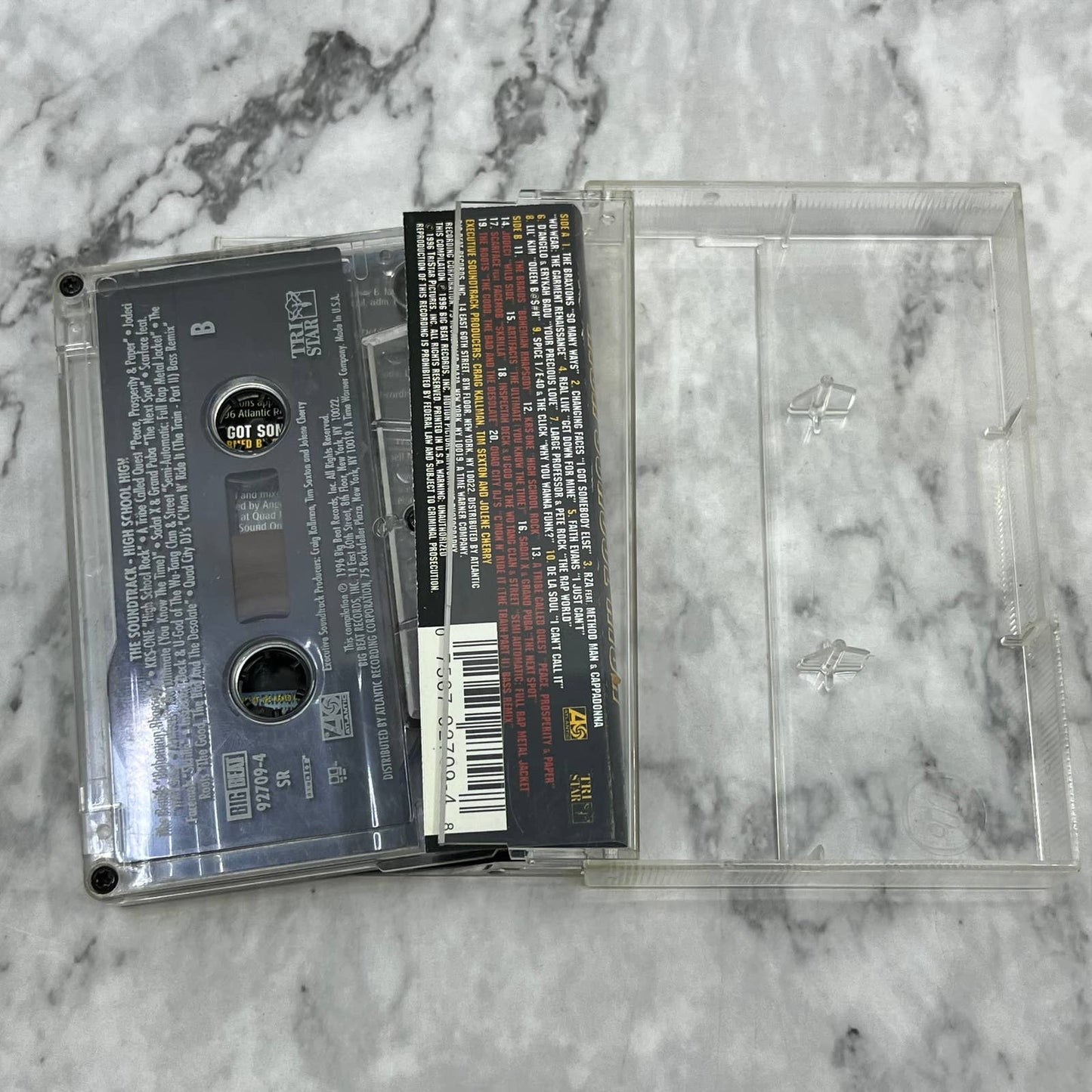 High School High (The Soundtrack) Hip-Hop Gangsta Rap R&B Cassette Tape TC7-49