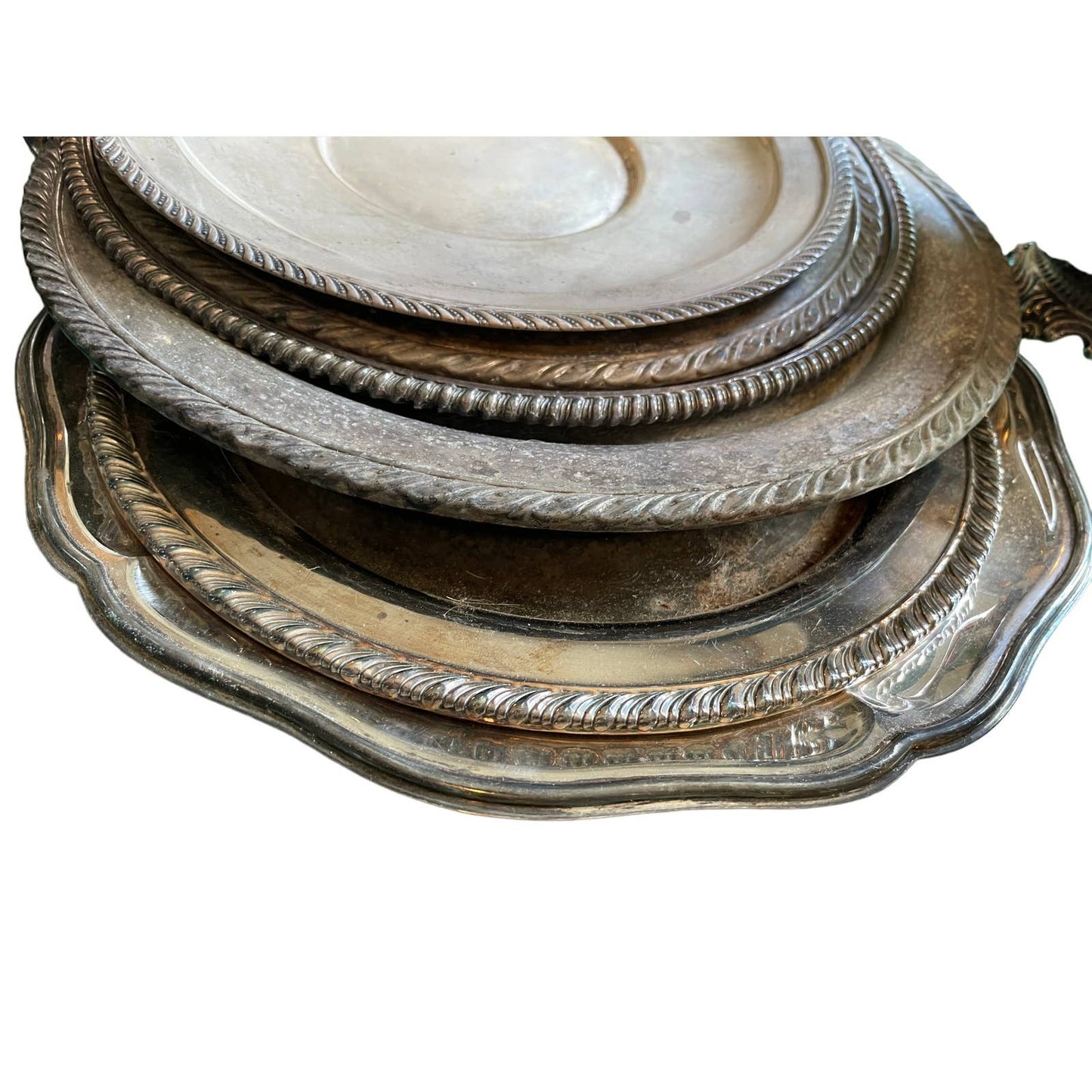 HUGE Lot of Silver Plate Silverplate Items Over 20 Lbs