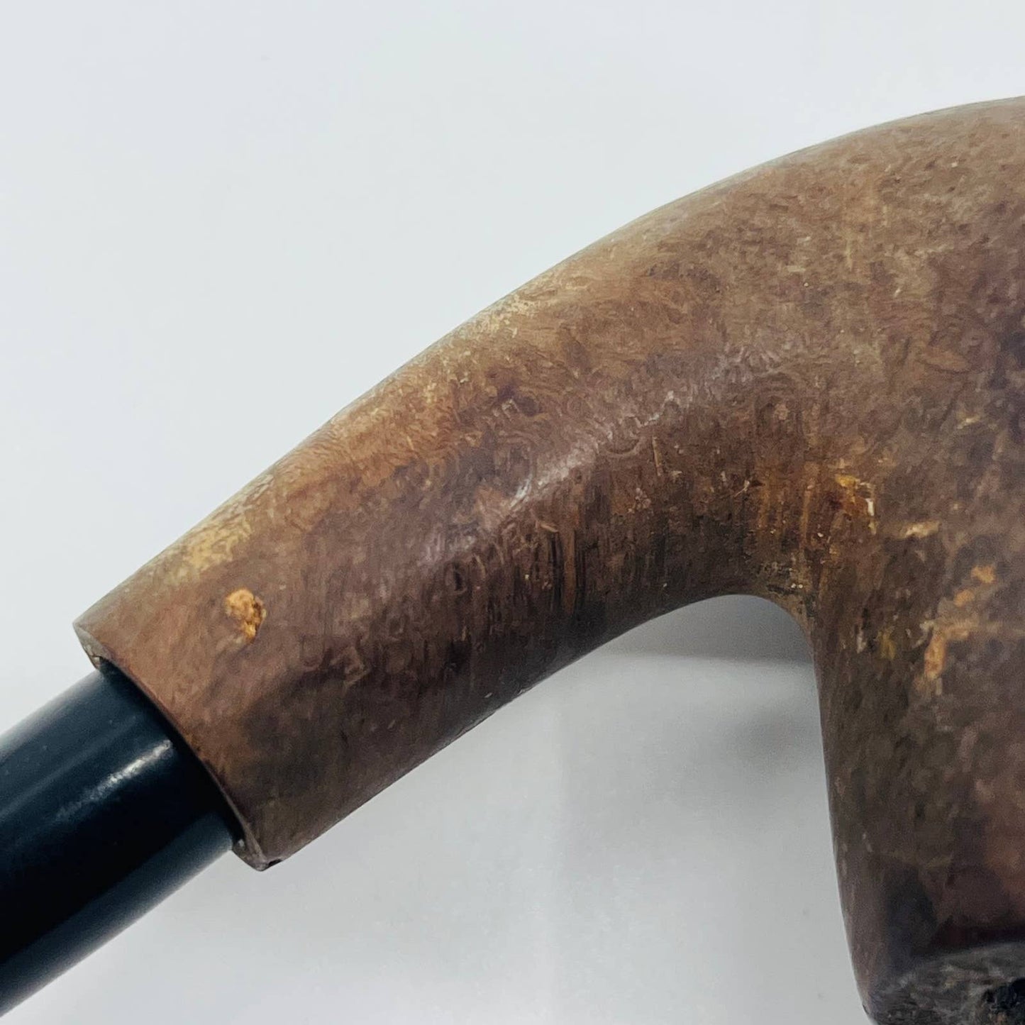 VTG YELLO-BOLE BENT SMOKING PIPE CURED BRIAR