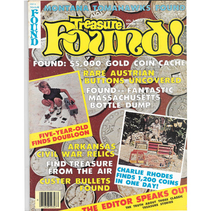 Treasure Found! Magazine - Treasure Hunting Metal Detecting Spring 1977 M3