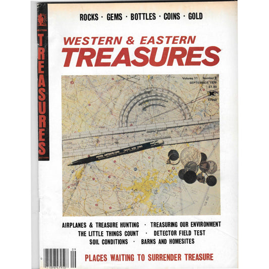 Western & Eastern Treasures Magazine - Gold Metal Detecting Sep 1977 M3