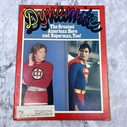 Dynamite Magazine #88 The Greatest American Hero Superman 1981 TV TJ4