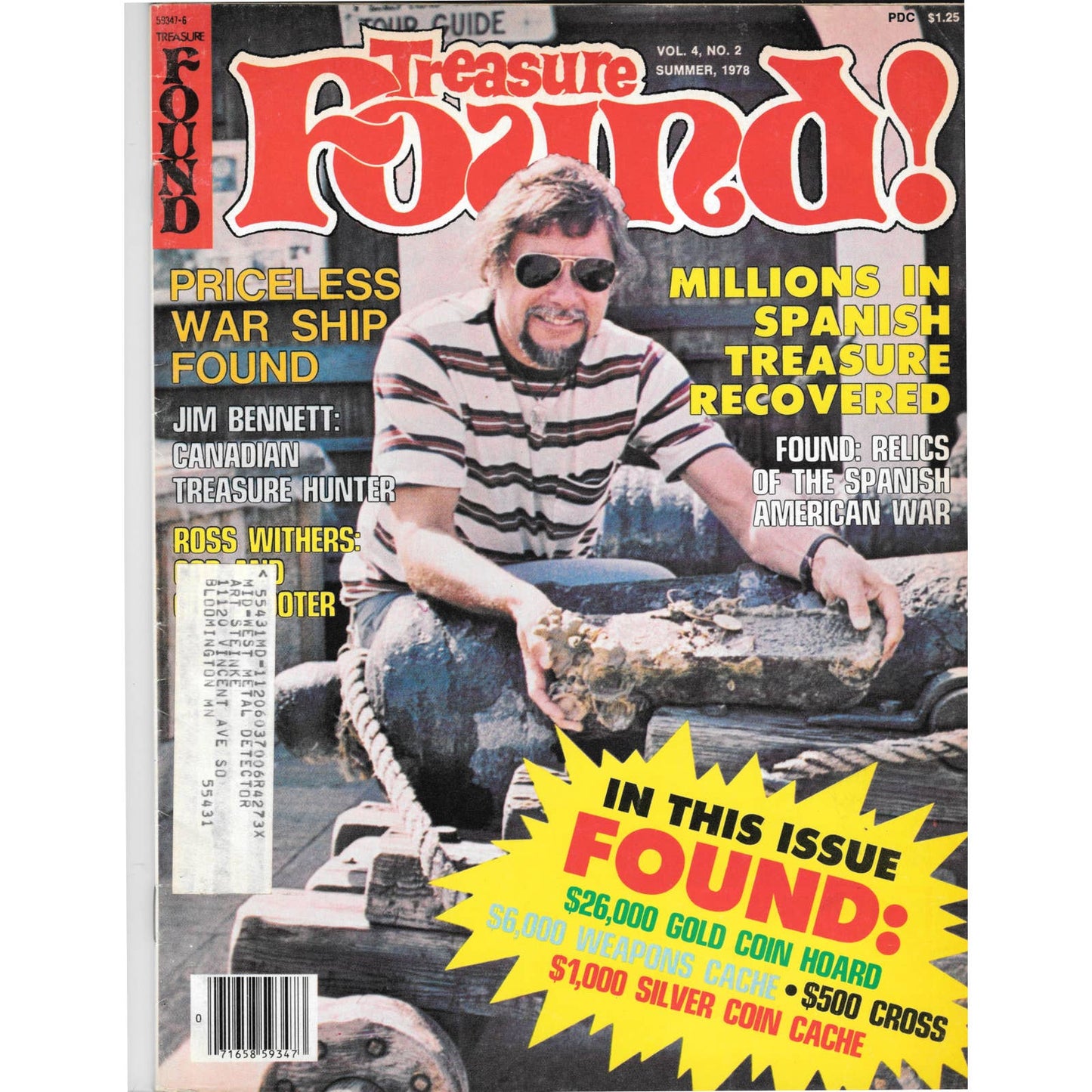 Treasure Found! Magazine - Treasure Hunting Metal Detecting Summer 1978 M3