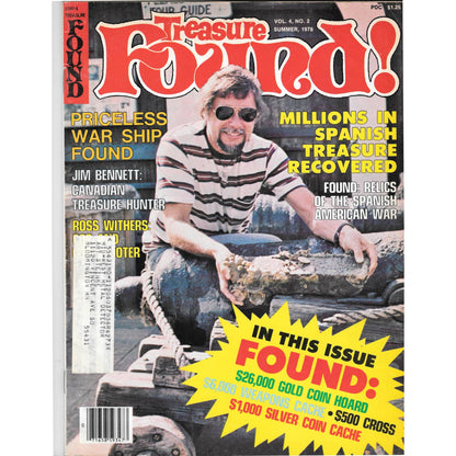 Treasure Found! Magazine - Treasure Hunting Metal Detecting Summer 1978 M3