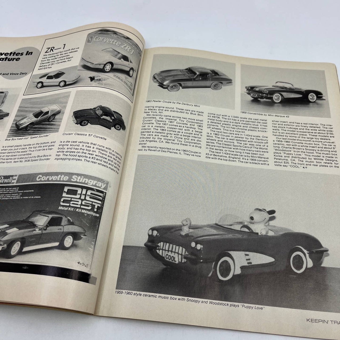 1989 March Keepin' Track of Vettes Corvette Magazine '65 Vette Coupe TG1