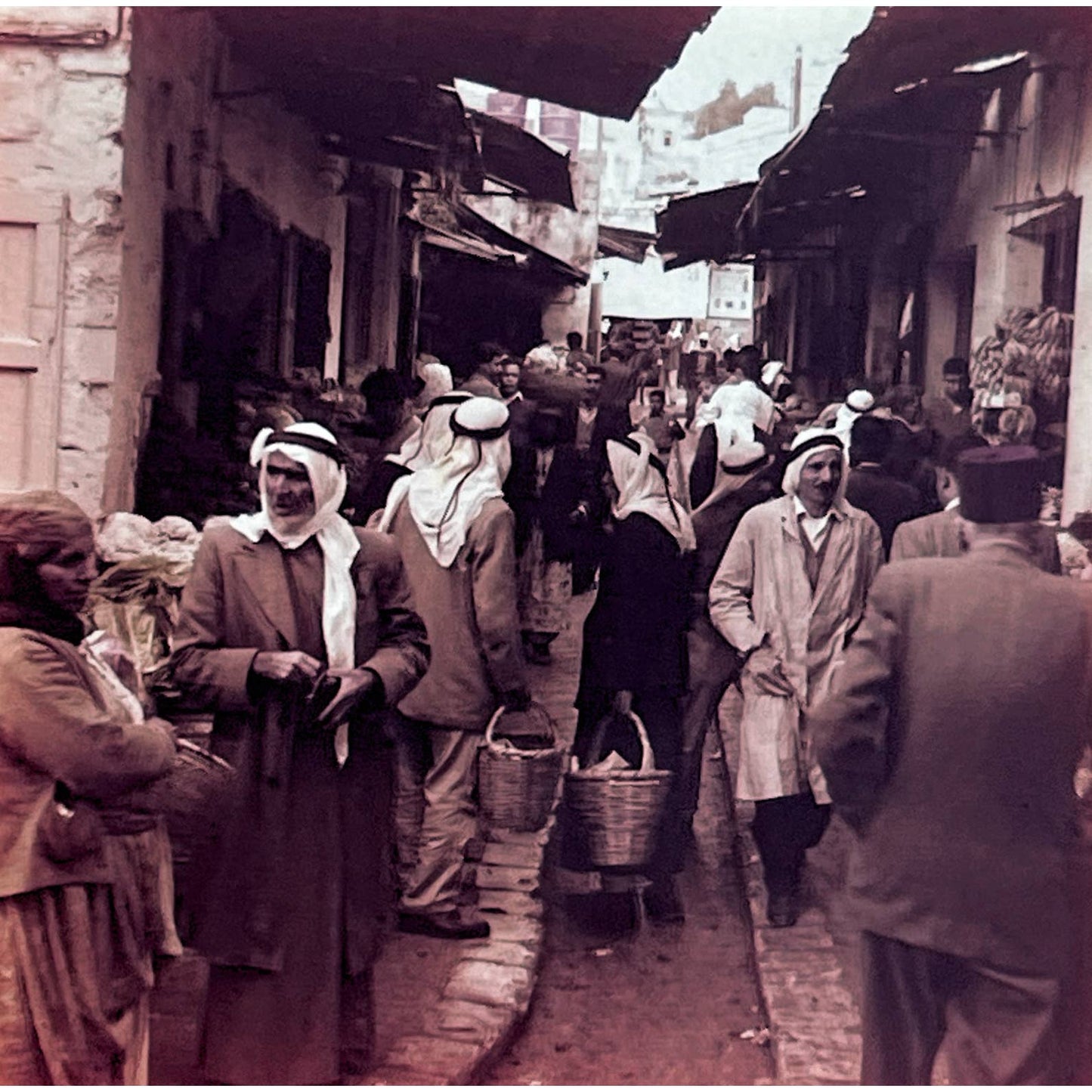 1960s Israel Nazareth Set of 6 2x2 Slides TK2-S2-15