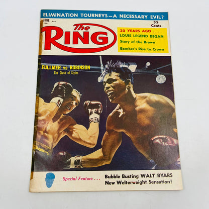 1957 June - The Ring Boxing Magazine Fullmer vs. Robinson TA5