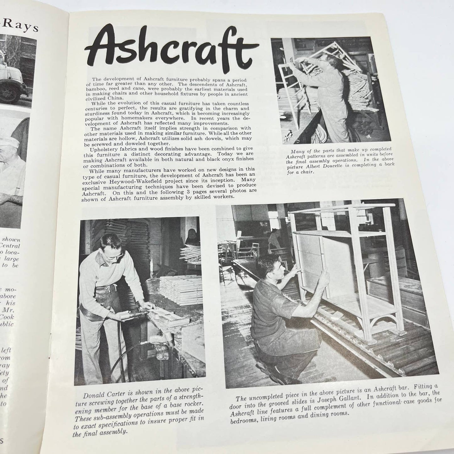 1955 Heywood-Wakefield Shop News Company Newsletter TC6