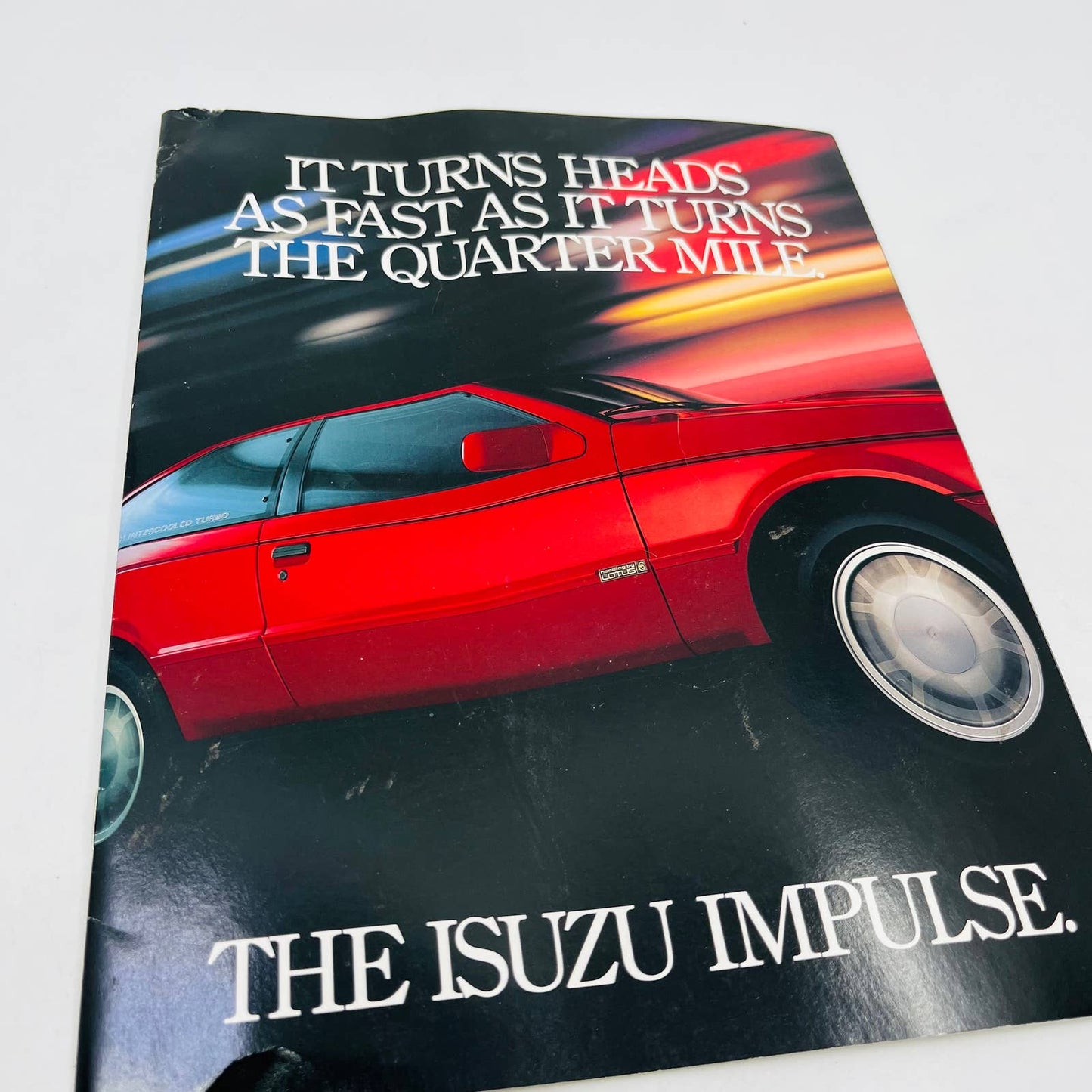 1988 Isuzu Impulse Car Brochure Catalog Press Book BA1