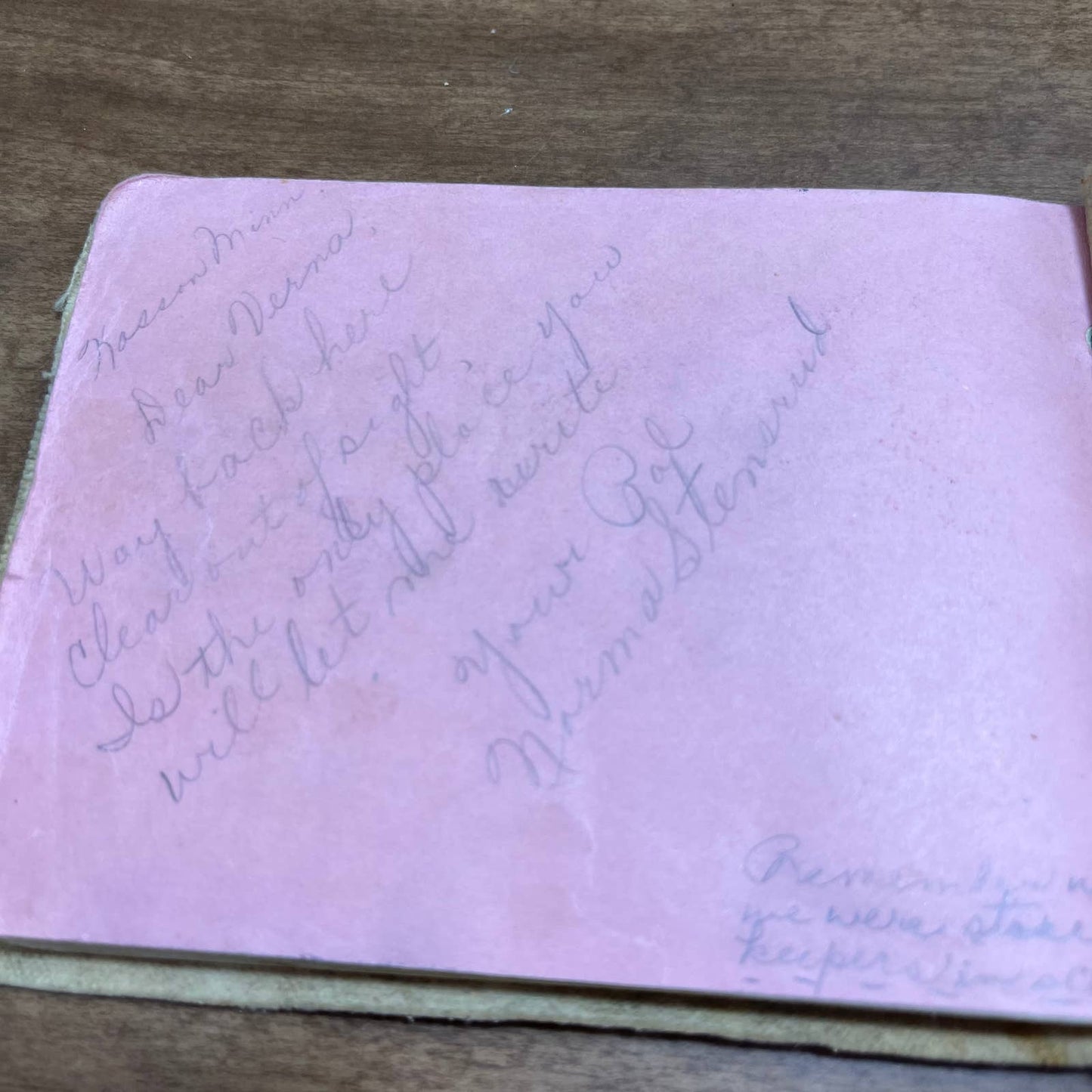 One-of-a-Kind 1930s Autograph Book LOADED Minnesota Moorhead Hayfield Kasson TH4