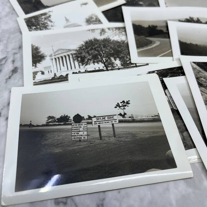 c1940 Huge Lot of 25+ Washington DC Black and White Photos 3x4" SE6