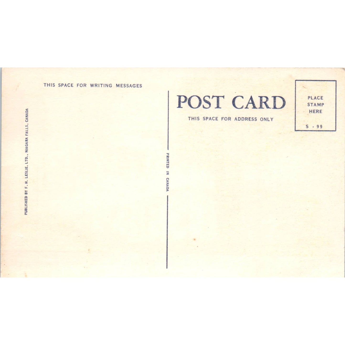 Hollywood Motel Niagara Falls Canada G. Chanady - Original Postcard TJ7-RP2