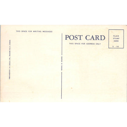 Hollywood Motel Niagara Falls Canada G. Chanady - Original Postcard TJ7-RP2