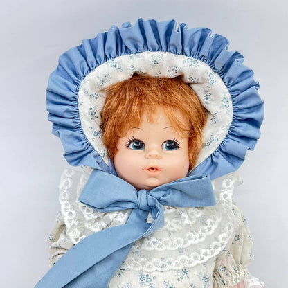 1971 Lorrie Doll Blue Eyes Fancy Dress 17" TE6