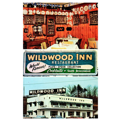 Wildwood Inn Breezewood Pennsylvania Walter & Clara Price - Postcard TJ8-2