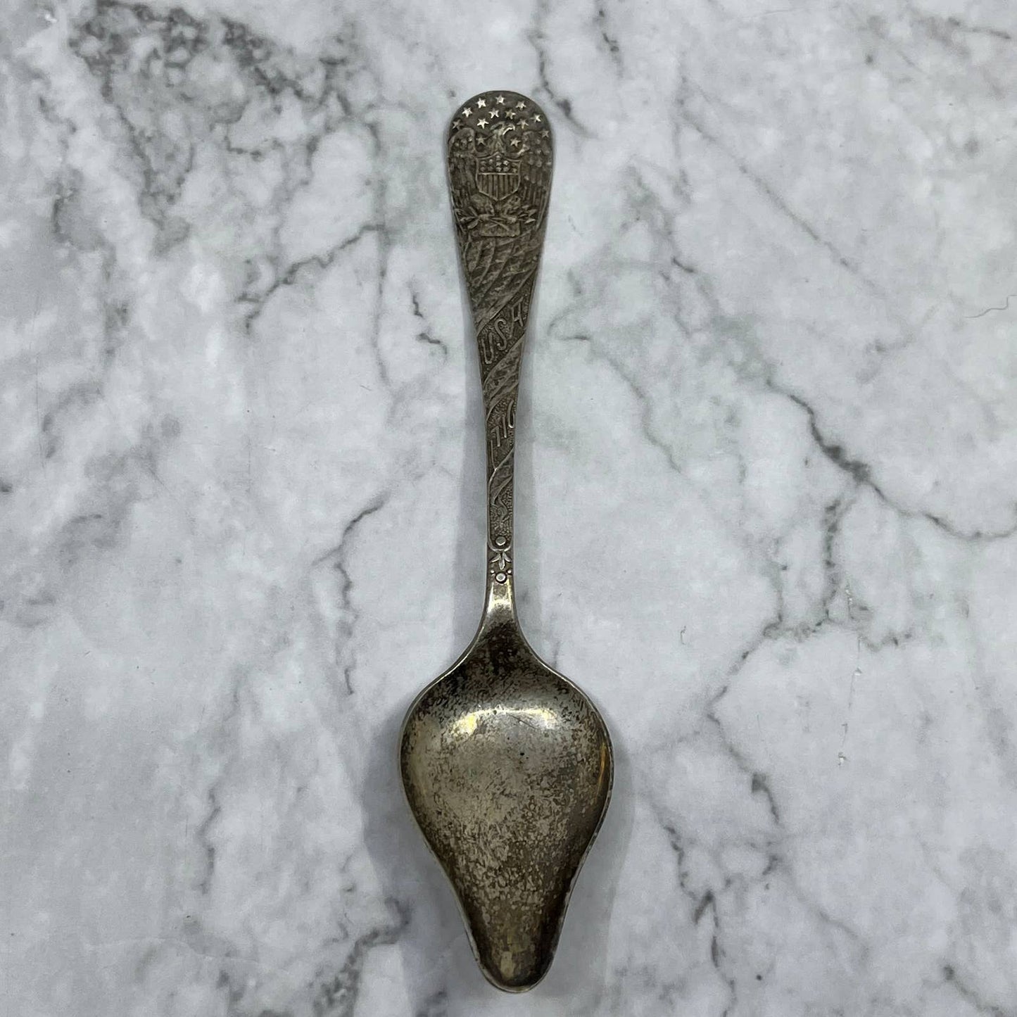 Antique W.F. Rogers A1 Silver Plate USA Souvenir Spoon SE7