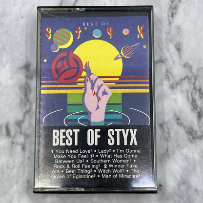 Best Of Styx Cassette Tape Hard Rock Cassette Tape TJ4-29