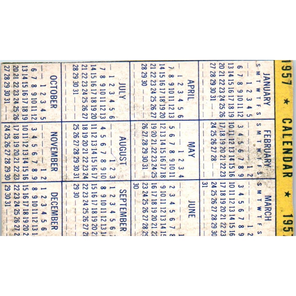 1957 City Loan Company Credit Card Milwaukee Obsolete SE5