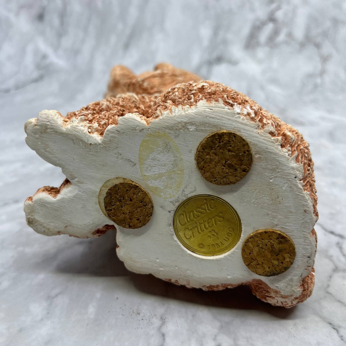 1984 Classic Critters Pink Poodle Statue Cast Resin 5x7" TJ2